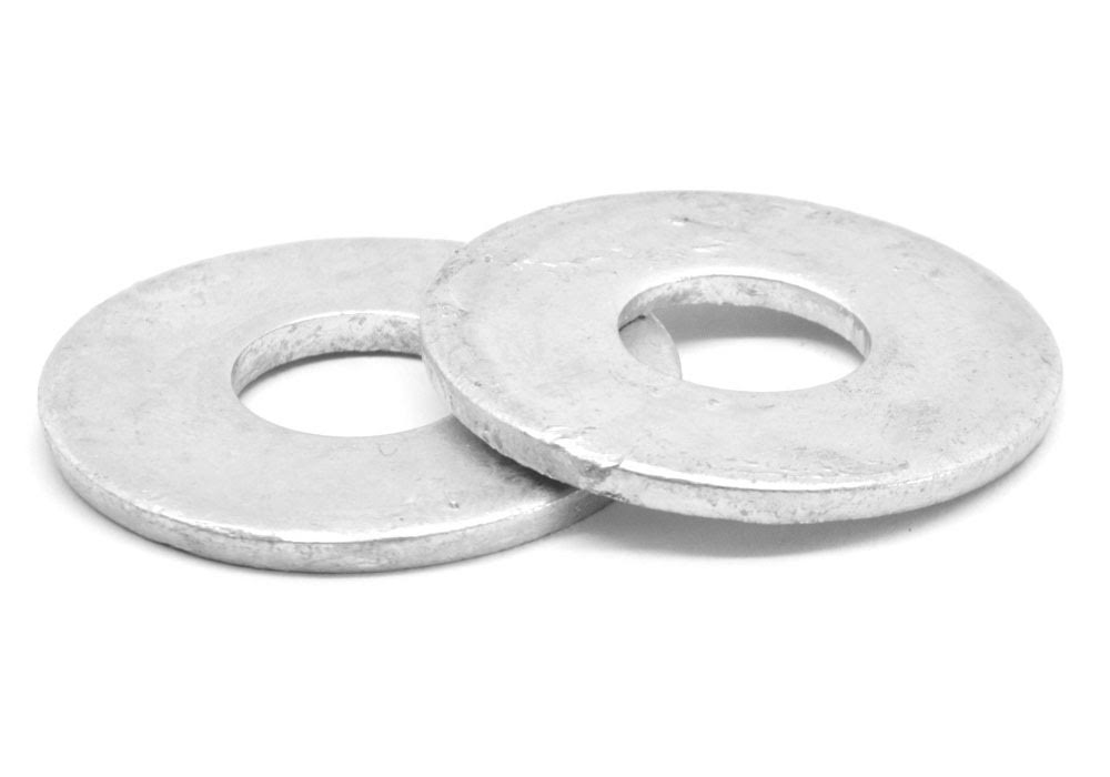 5/8x22 Flat Washer SAE Pattern Low Carbon Steel Hot Dip Galvanized Pk V2797