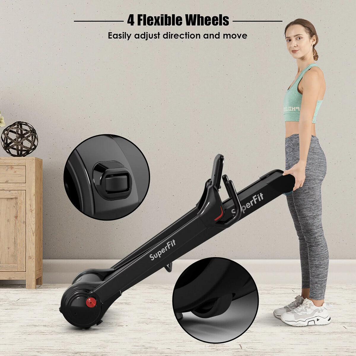 2.25HP Folding Electric Treadmill B332584