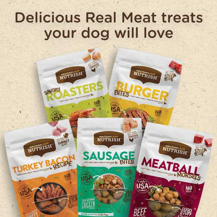 Beef & Bison Burger Bites Dog Treats A35021