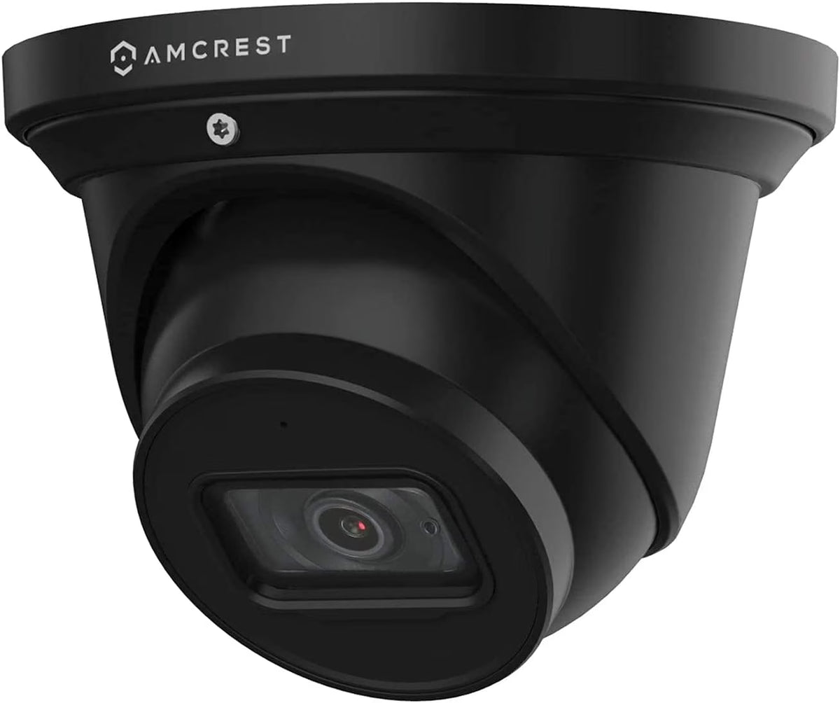 Analog 4K Outdoor Turret Security Camera, 8MP, 98ft Night Vision, Black S94072