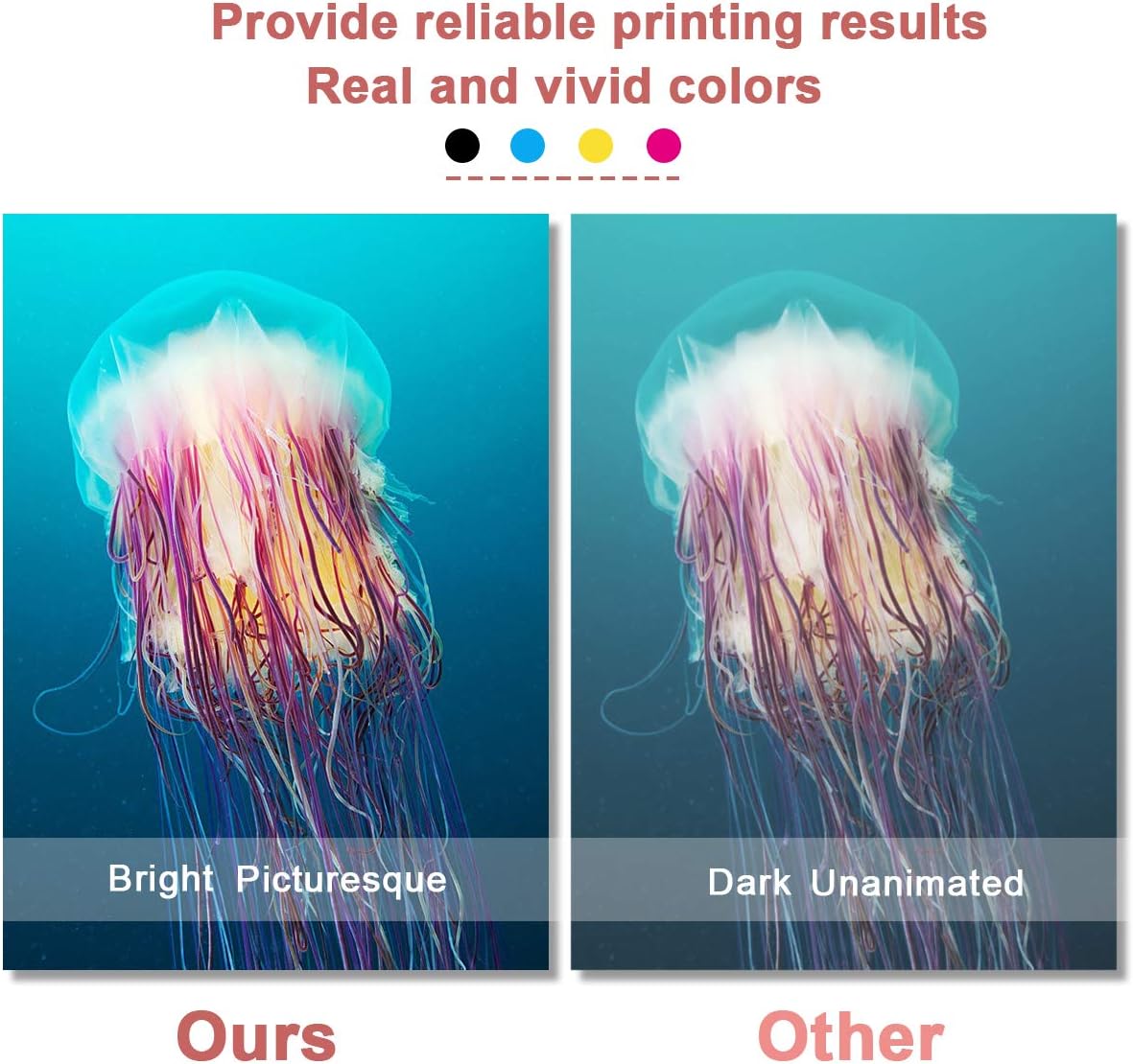 Magenta 655A CF453A Compatible Toner Cartridge N1750