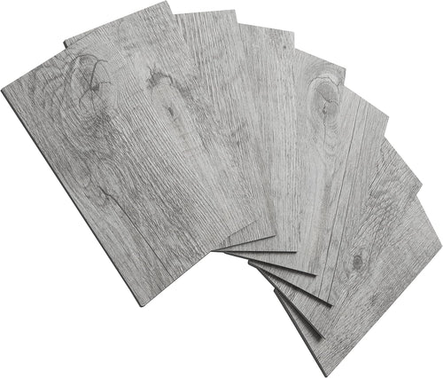 100 Piece Peel and Stick PVC Tile, 3 Inch x 6 Inch Rustic Brick R461