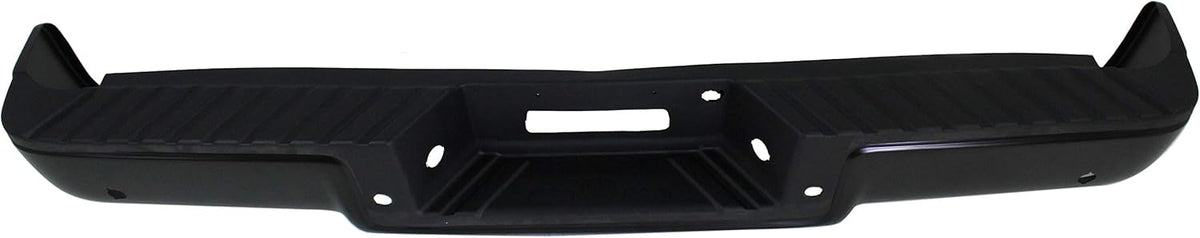 Step Bumper Powdercoated Black Steel Hitch Style W6195