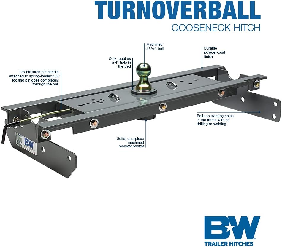 Turnoverball Gooseneck Hitch E6431