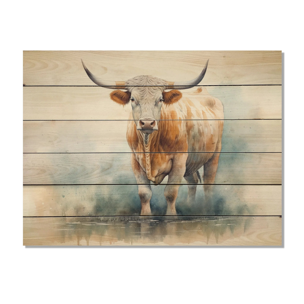 Natural Pine Wood Animals Print G995305
