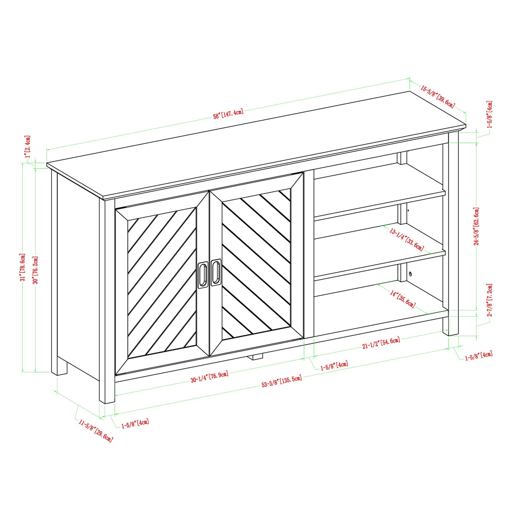 2 Door Birch Sideboard N45453