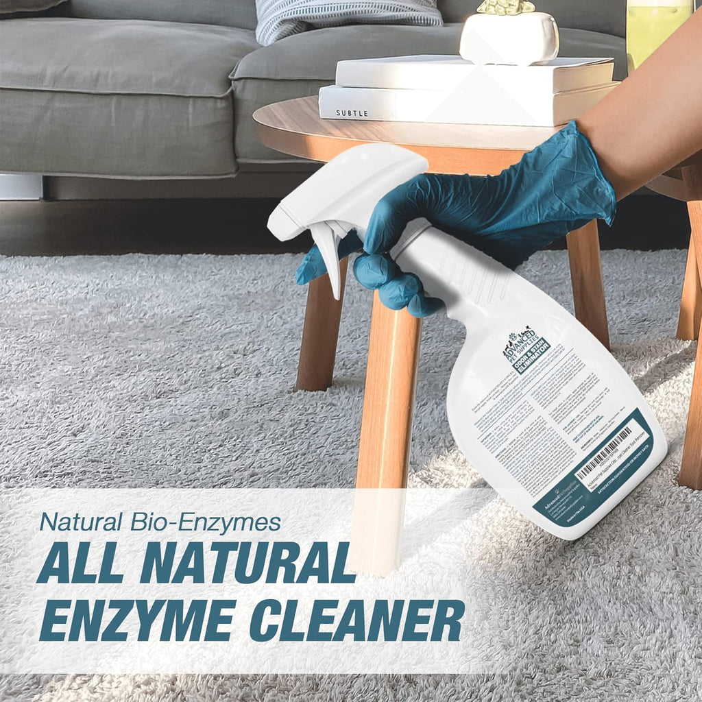 Enzyme Pet Stain and Odor Remover Carpet Cleaner, Gallon Refill Pack of 2 H37562