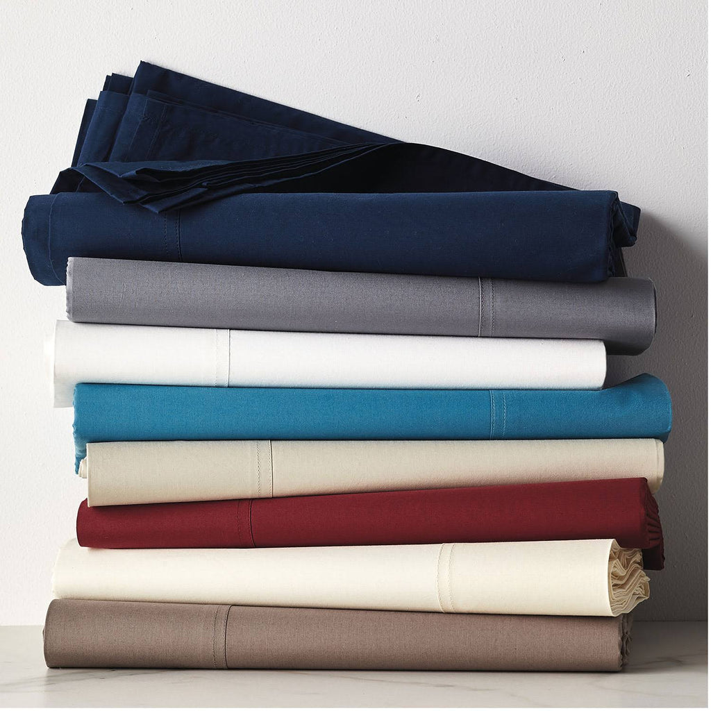 Queen Supima Cotton Percale Flat Sheet G39437