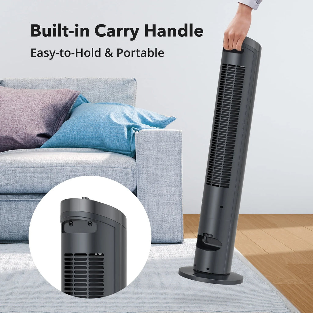 36" Oscillating Tower Fan, 3 Speeds, Timer I115365
