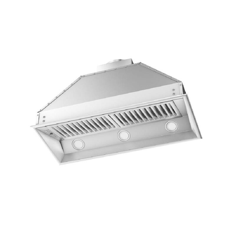 700 CFM Stainless Steel Ducted Range Hood Insert Z2789
