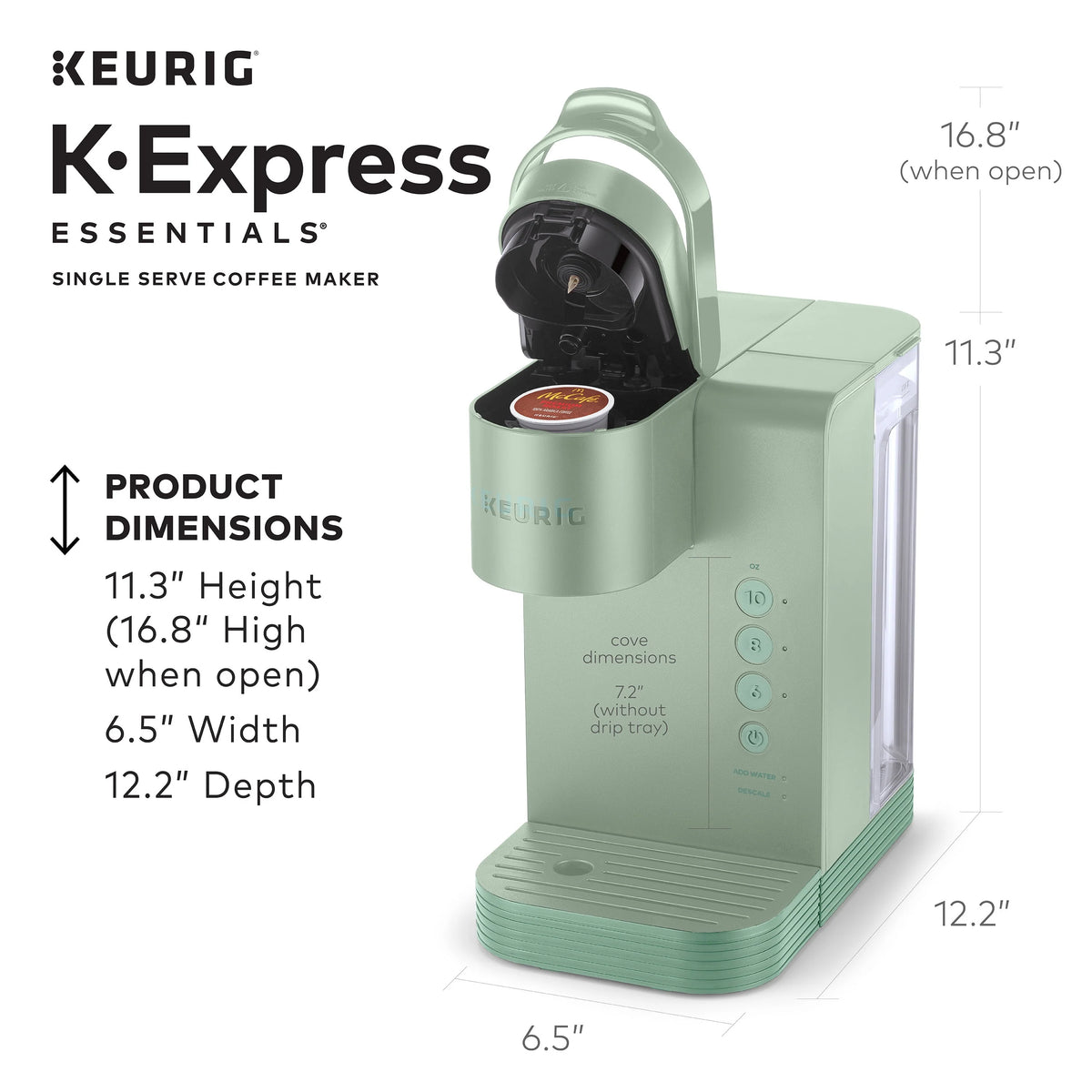 Single-Serve K-Cup Pod Coffee Maker O77577