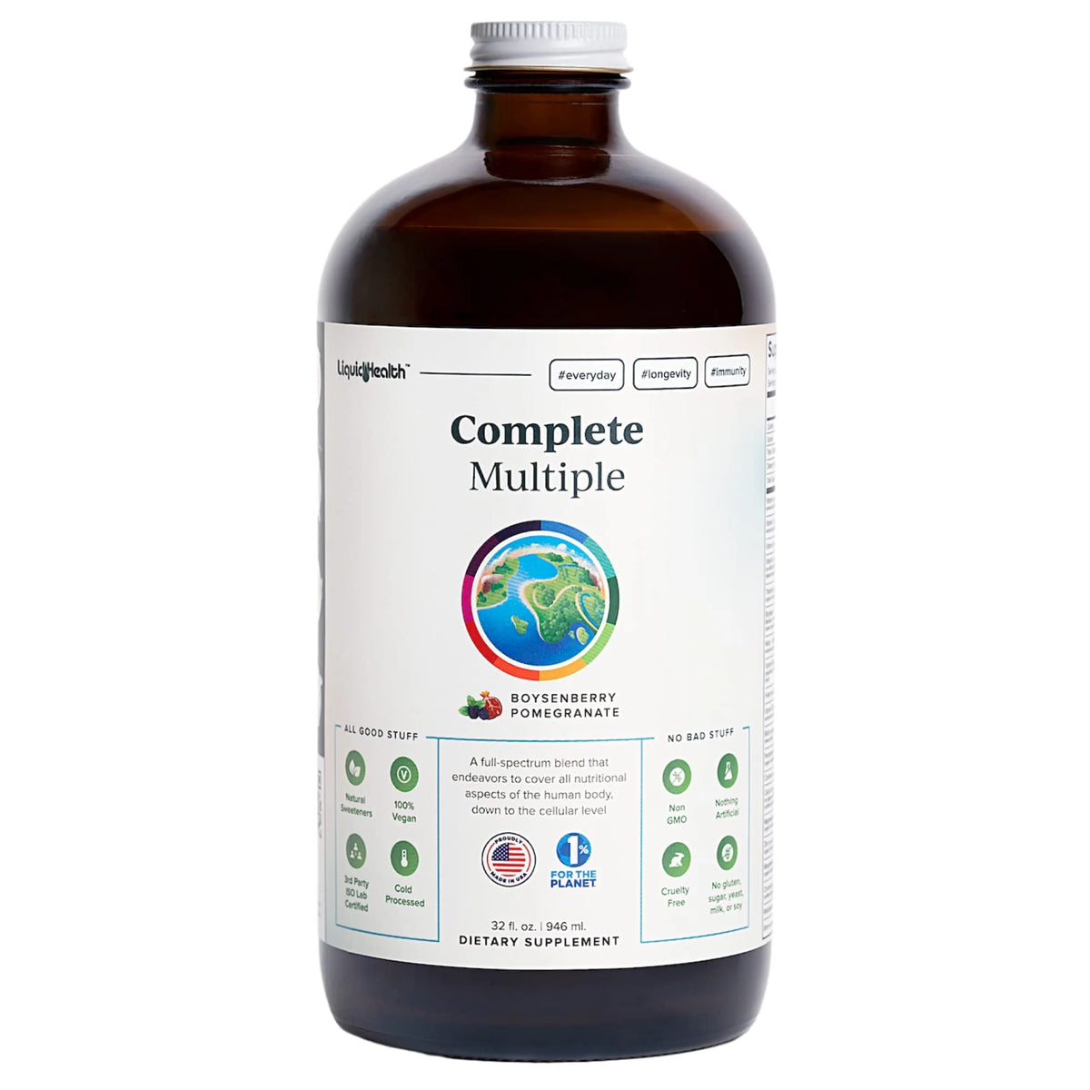 32 Oz Liquid Multivitamin Supplement O536