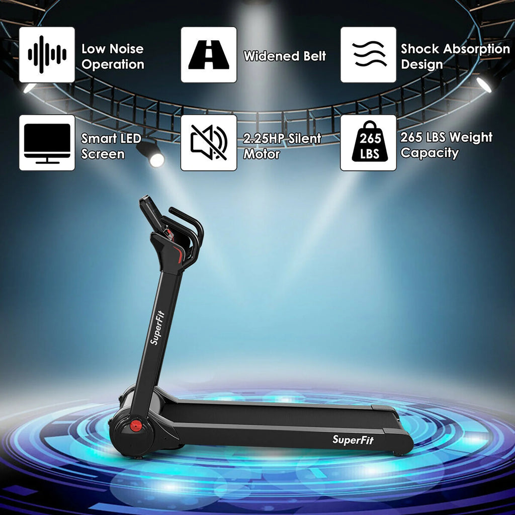 2.25HP Folding Electric Treadmill B332584