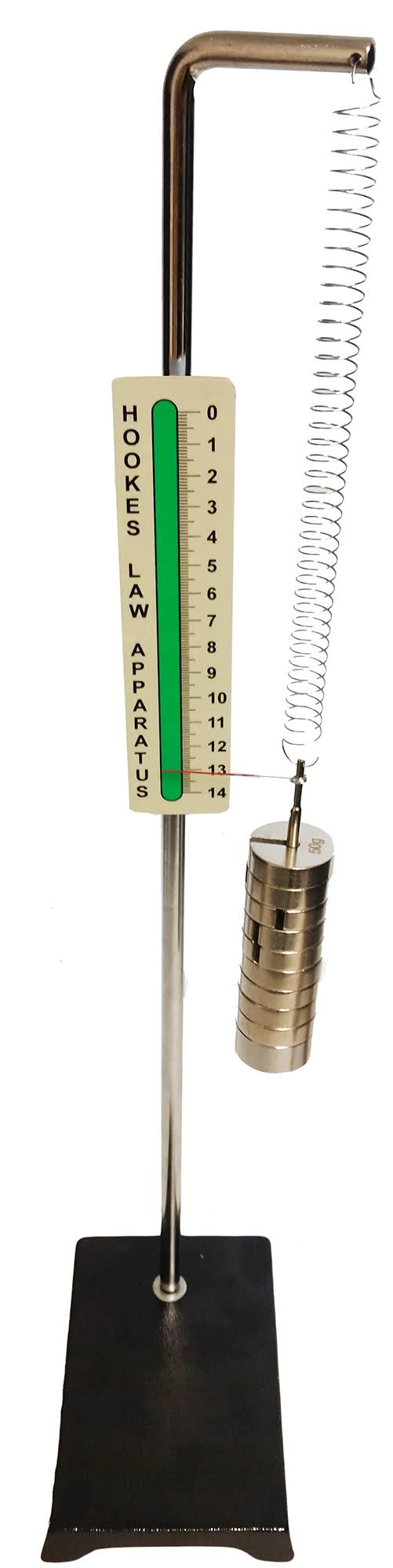 Hooke&s Law Apparatus, Case of 10 K94785
