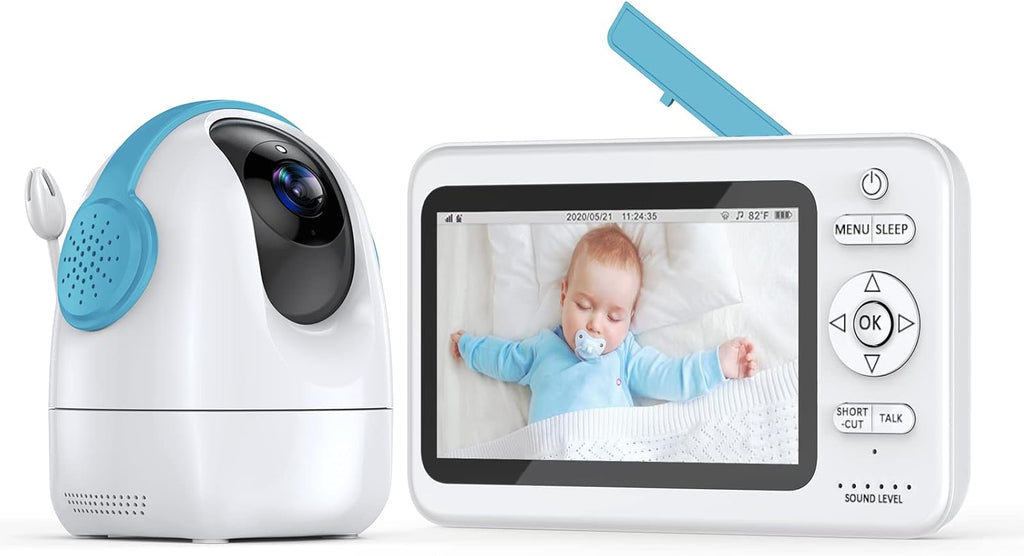5-inch 720p 2.4Ghz Digital Wireless Video Baby Monitor with Camera and Audio U7072