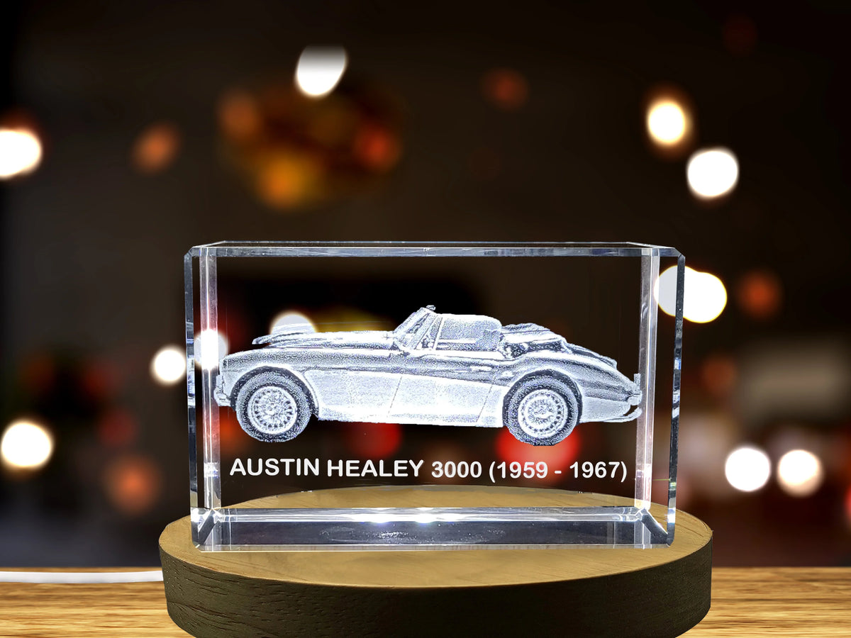 3D Engraved Crystal Tribute I8351