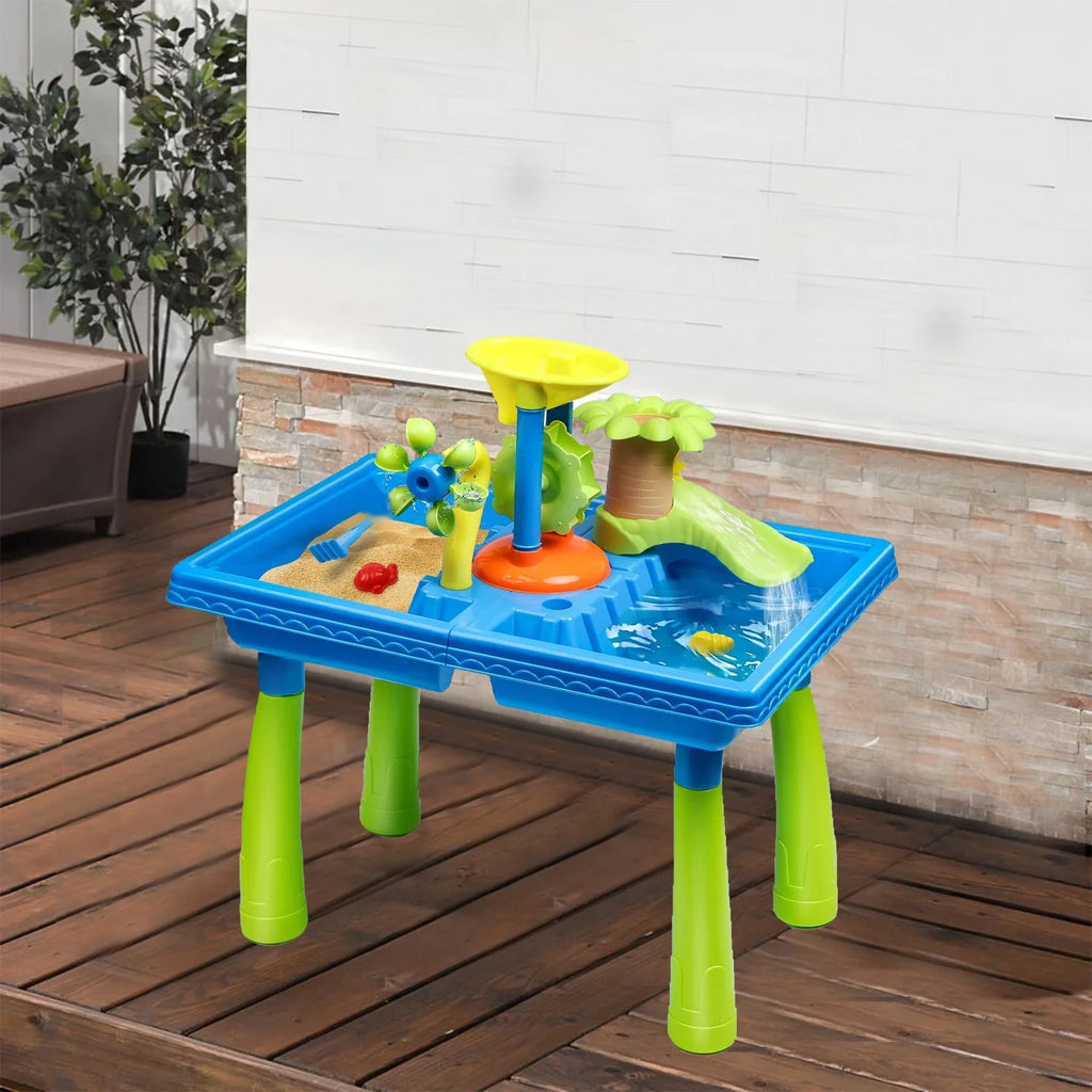 Water Tables for Toddlers Outdoor Sand Toys 38Pcs Set H313