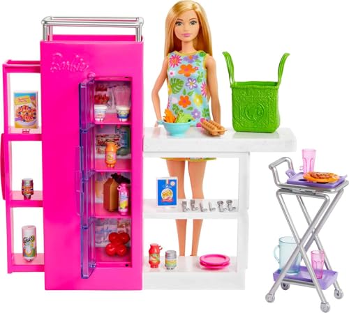 Barbie Doll & 25+ Accessories Pantry Playset N91697