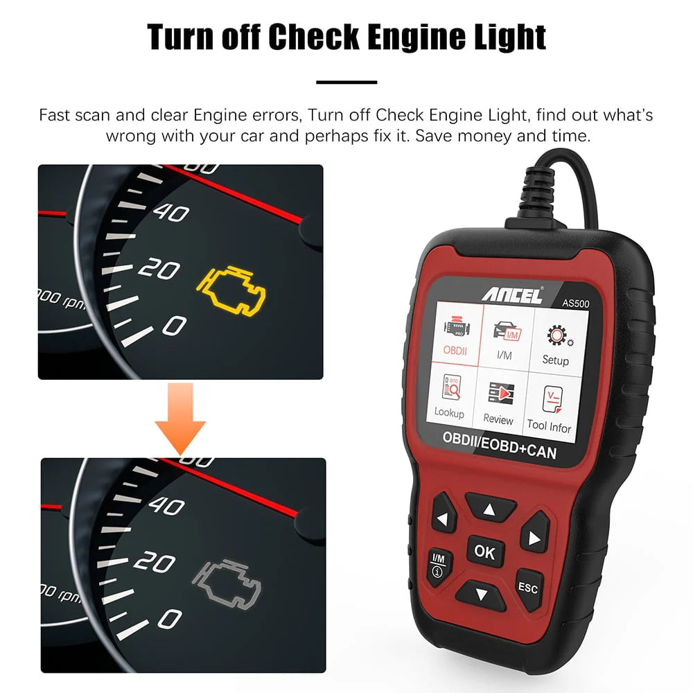 OBD2 Scanner Code Reader Car Diagnostic Tool E647105