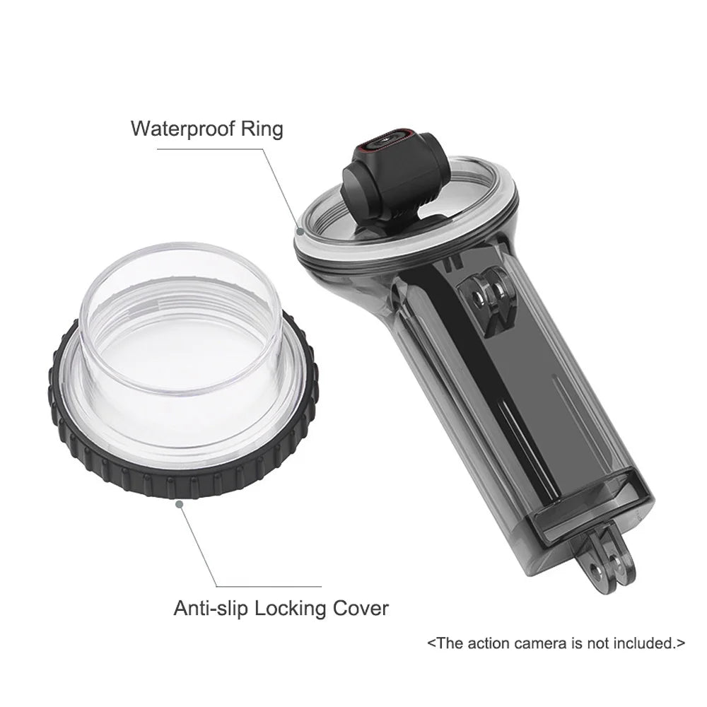 Waterproof Diving Housing Case with Lanyard for Osmo Pocket 2 Action Camera E456685