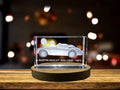 3D Engraved Crystal Tribute I8351