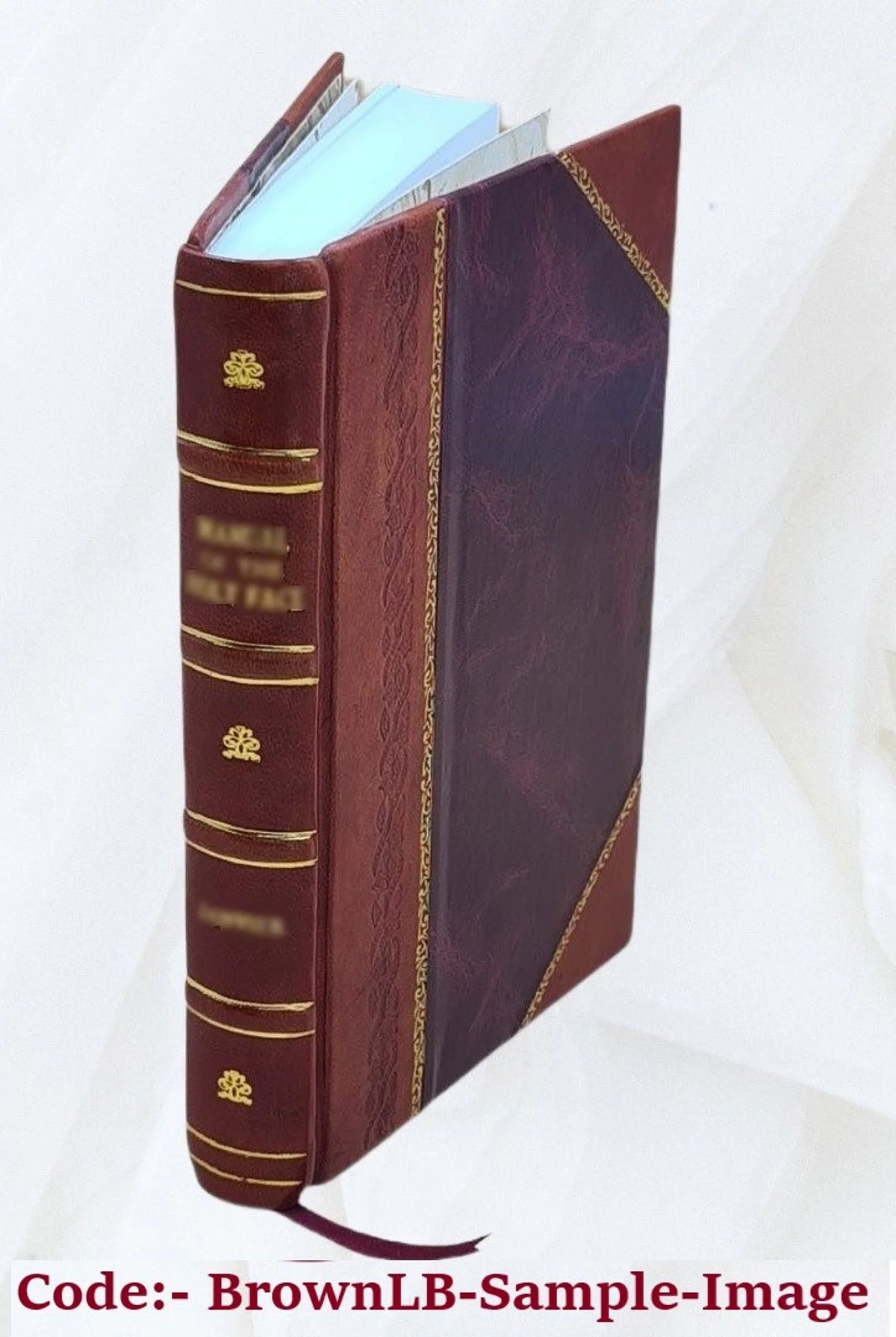 Vermont History Leather Bound R20960